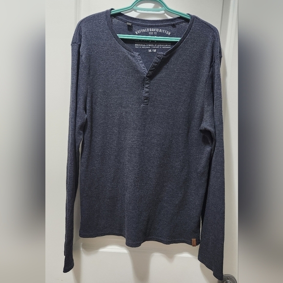 Buffalo by David Bitton  waffleshirt - Picture 2 of 2